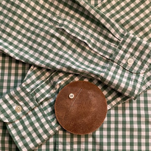2x J. Crew Button-Down Dress/Work Shirts (LG) - Picture 7 of 8